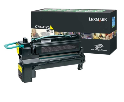 Lexmark C792A1YG - Sarı Toner